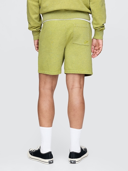 pantaloncini da tuta in spugna francese pesante