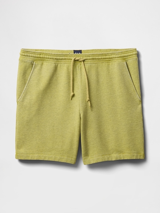 pantaloncini da tuta in spugna francese pesante