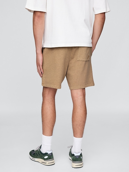 pantaloncini da tuta in spugna francese pesante