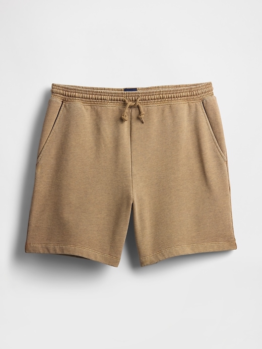 pantaloncini da tuta in spugna francese pesante