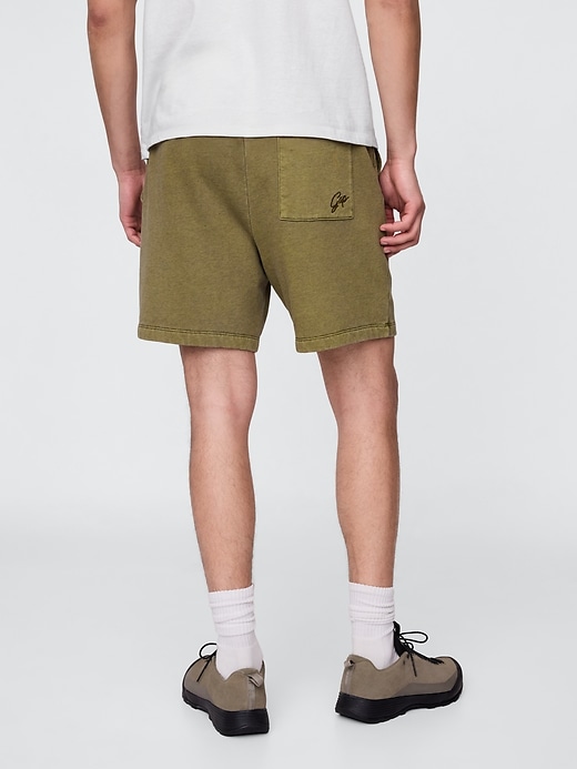 pantaloncini da tuta in spugna francese pesante