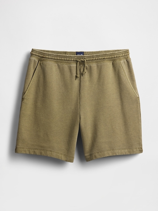 pantaloncini da tuta in spugna francese pesante