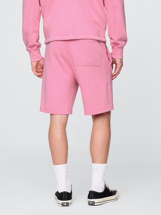 pantaloncini da tuta in spugna francese pesante