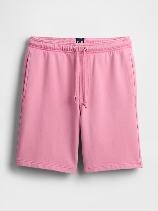 pantaloncini da tuta in spugna francese pesante