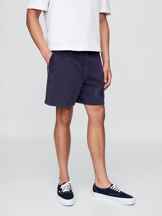pantaloncini da tuta con logo vintagesoft gap