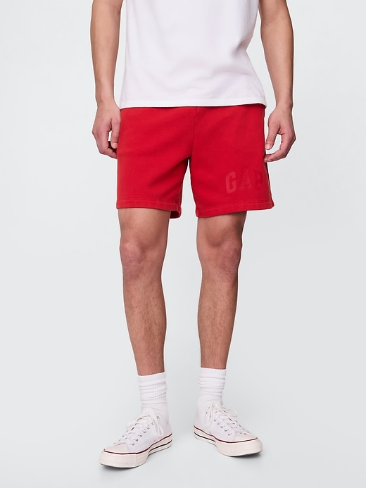 pantaloncini da tuta con logo vintagesoft gap