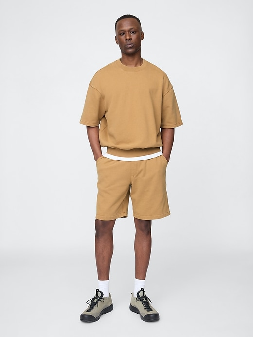 pantaloncini da tuta carpenter in spugna francese pesante