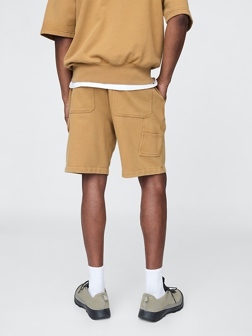 pantaloncini da tuta carpenter in spugna francese pesante