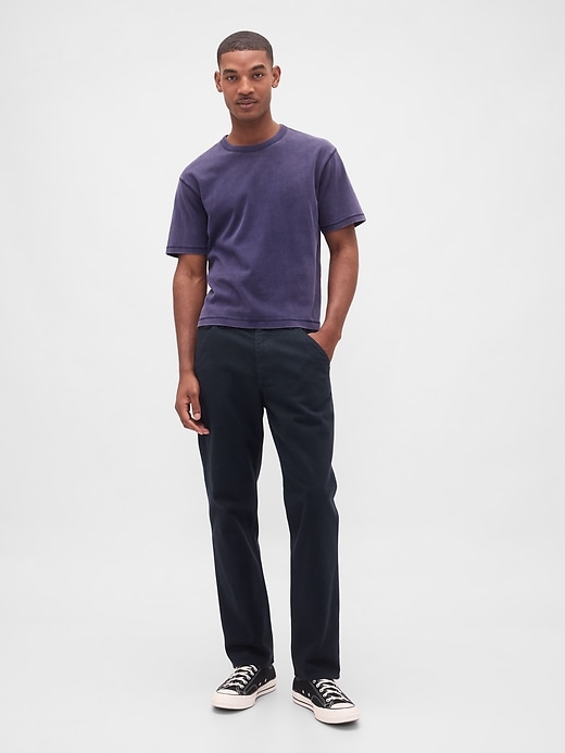 pantaloni cargo dritti e rilassati