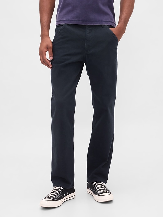pantaloni cargo dritti e rilassati
