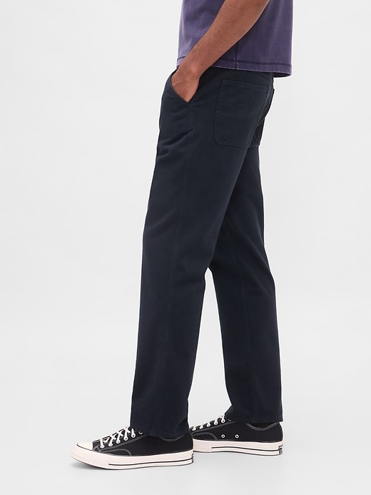 pantaloni cargo dritti e rilassati