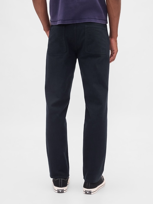 pantaloni cargo dritti e rilassati
