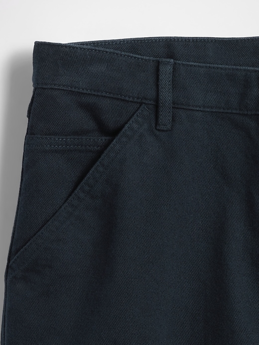 pantaloni cargo dritti e rilassati