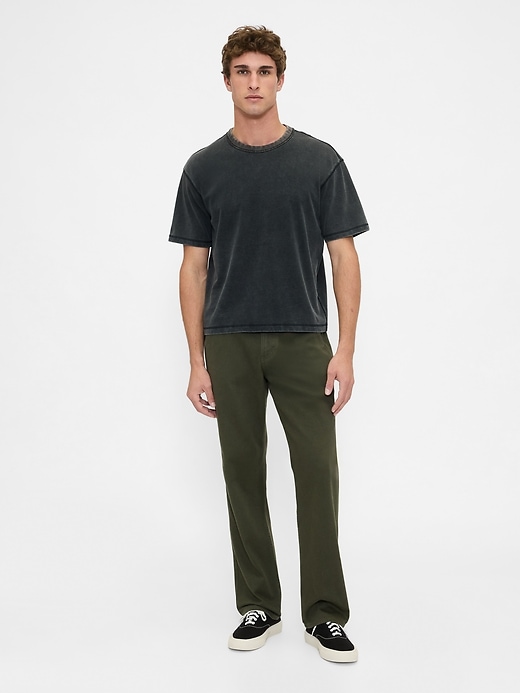 pantaloni cargo dritti e rilassati