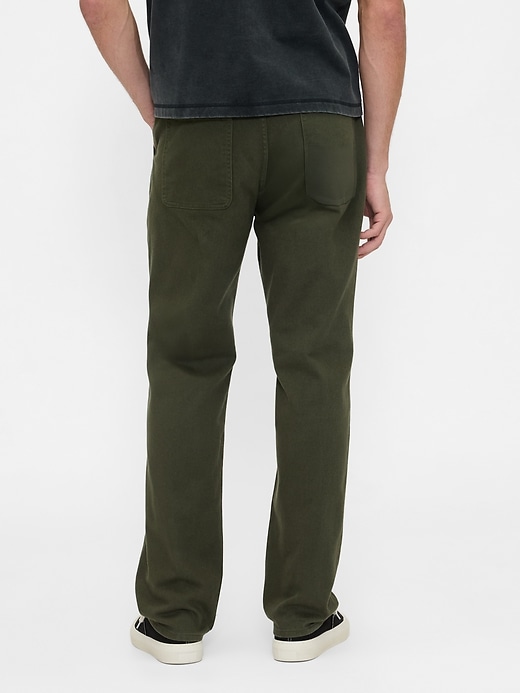 pantaloni cargo dritti e rilassati
