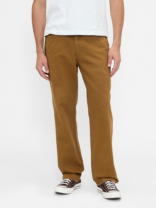 pantaloni cargo dritti e rilassati