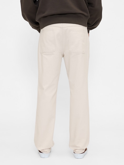 pantaloni cargo dritti e rilassati