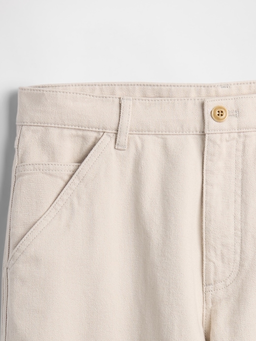 pantaloni cargo dritti e rilassati