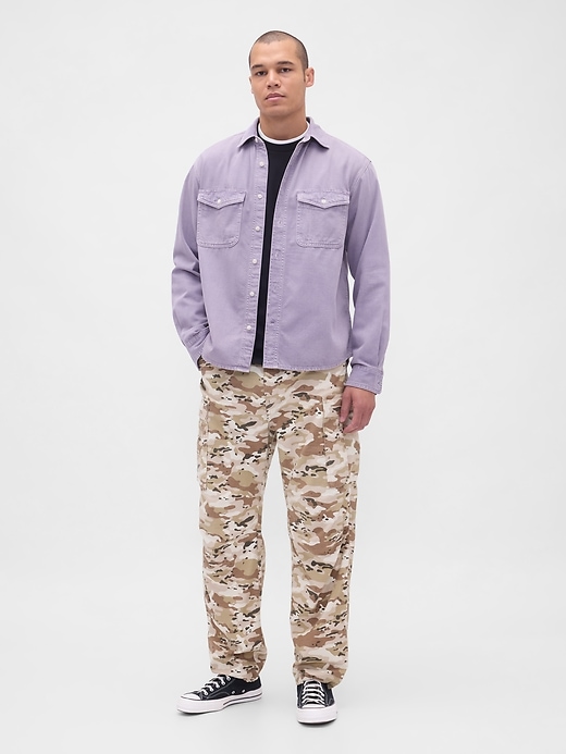 pantaloni cargo rilassati