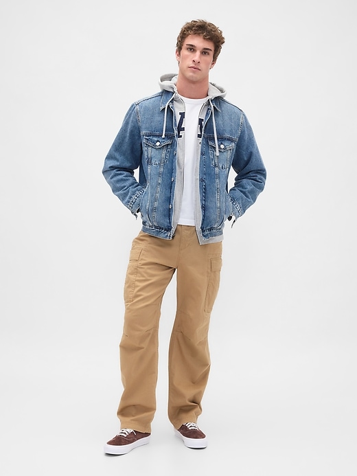 pantaloni cargo rilassati