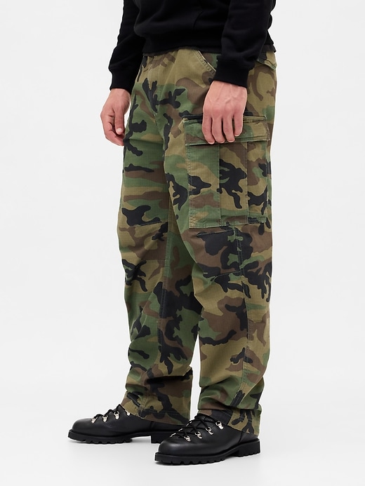 pantaloni cargo rilassati