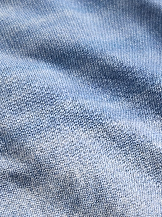 gap × bÉis pantaloncini larghi in denim lavorato a maglia per adulti