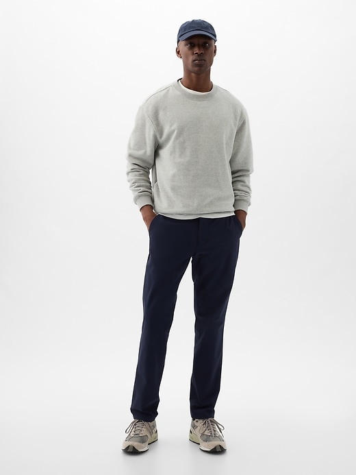 pantaloni cachi ibridi slim