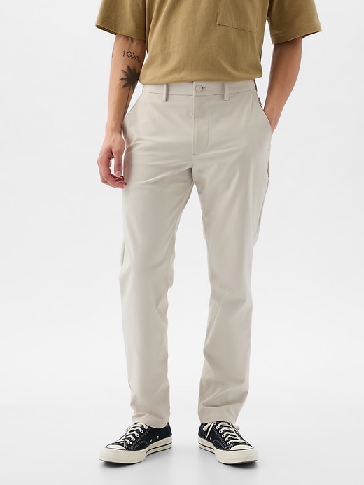 pantaloni cachi ibridi slim