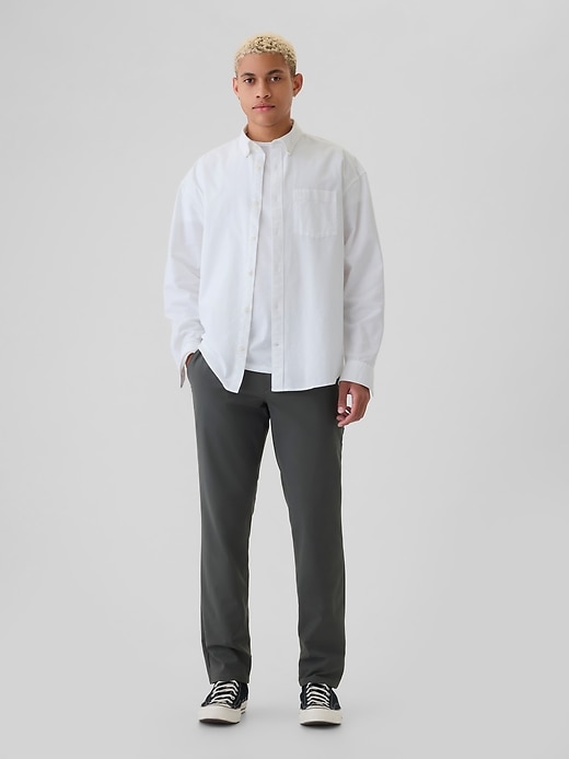 pantaloni cachi ibridi slim