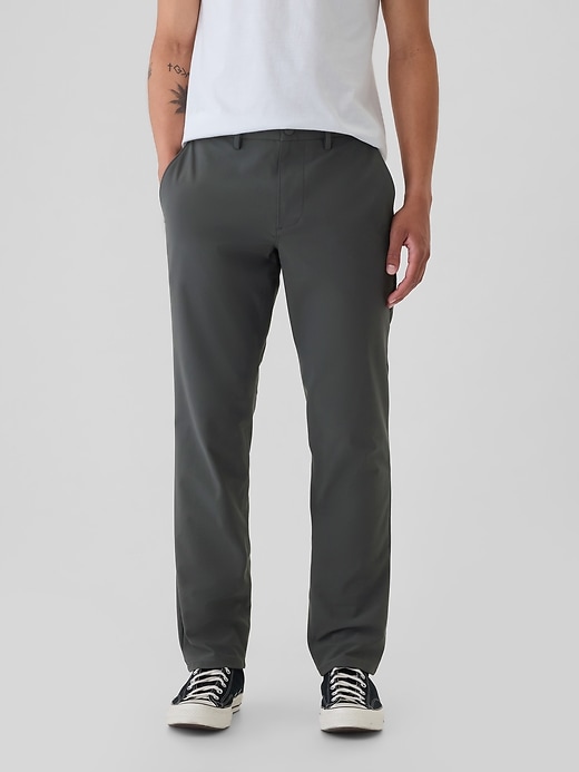 pantaloni cachi ibridi slim