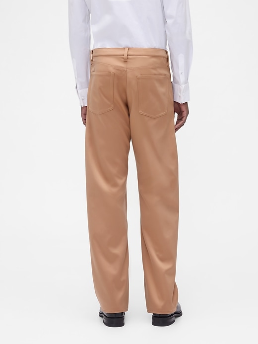 pantaloni larghi in raso anni 90 di gapstudio