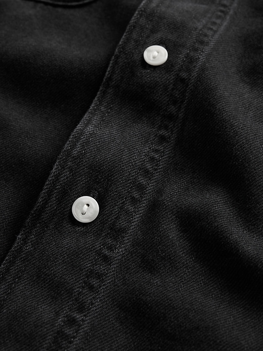 camicia rilassata in denim ultra morbido