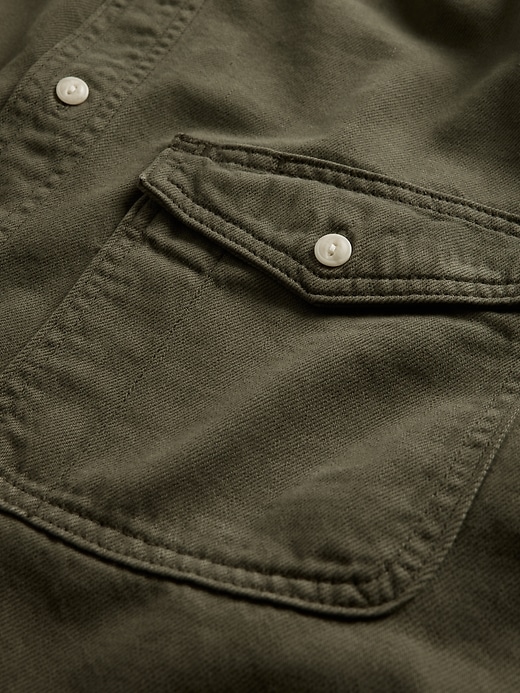 camicia rilassata in denim ultra morbido