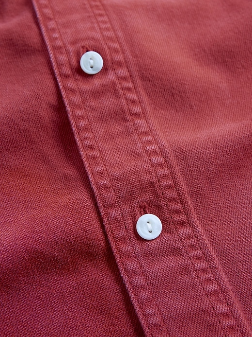 camicia rilassata in denim ultra morbido