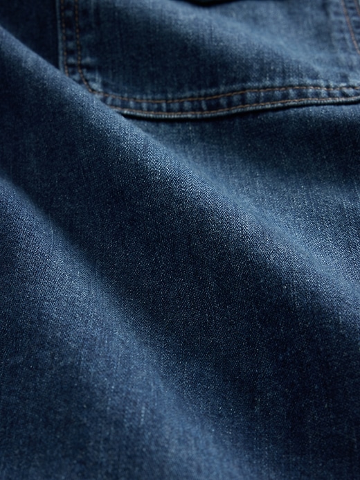 camicia in denim rilassata
