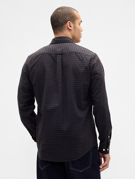 camicia oxford a quadri