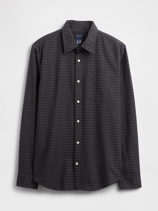 camicia oxford a quadri