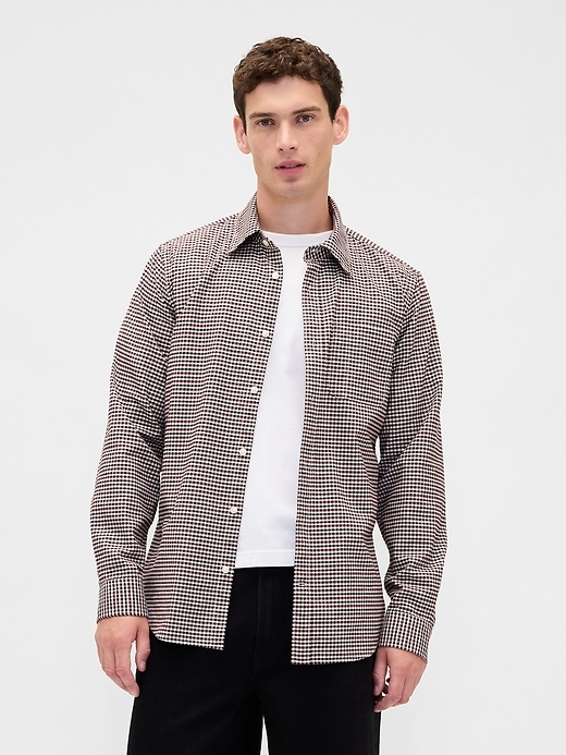 camicia oxford a quadri