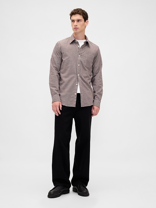 camicia oxford a quadri