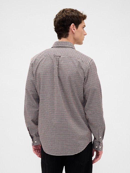 camicia oxford a quadri