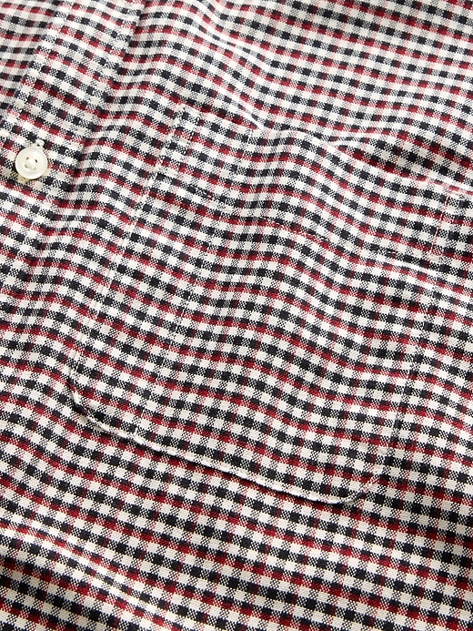 camicia oxford a quadri