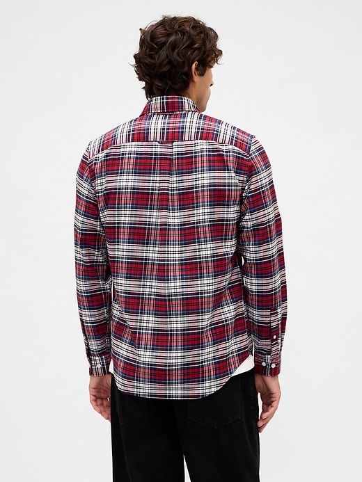 camicia oxford a quadri