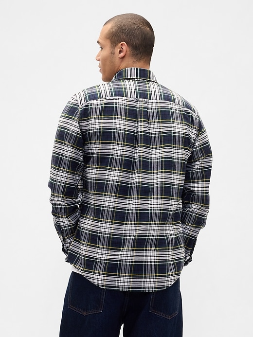 camicia oxford a quadri