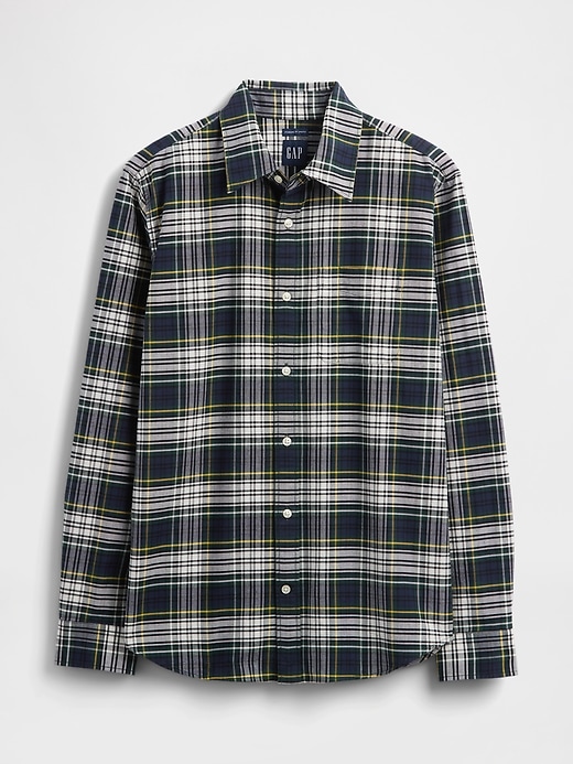 camicia oxford a quadri