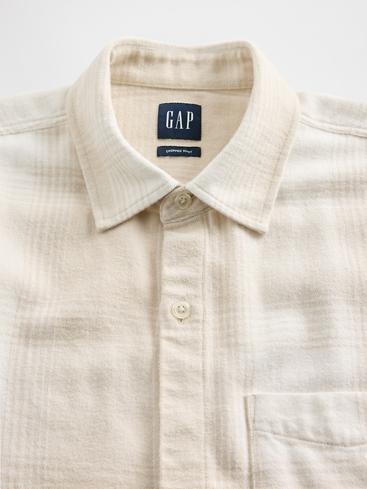 camicia di flanella rilassata