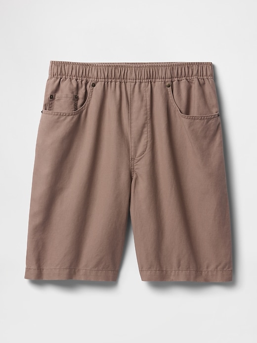 pantaloncini easy in lino e cotone da 9