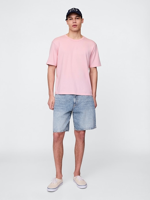 pantaloncini larghi in denim anni 90