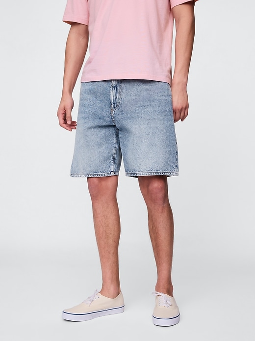 pantaloncini larghi in denim anni 90