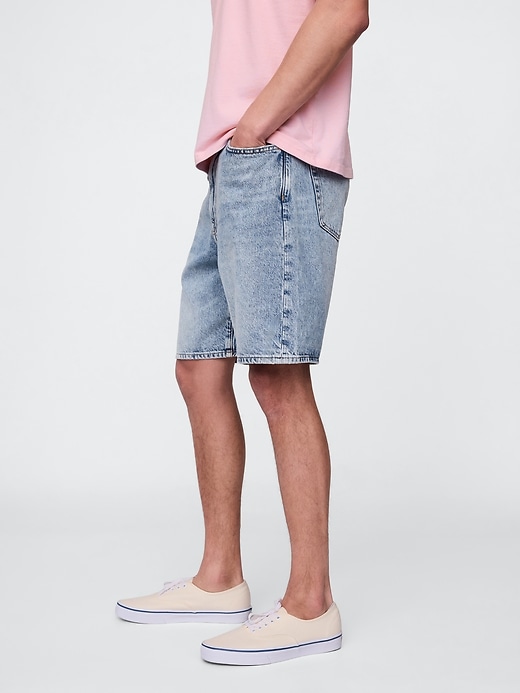 pantaloncini larghi in denim anni 90