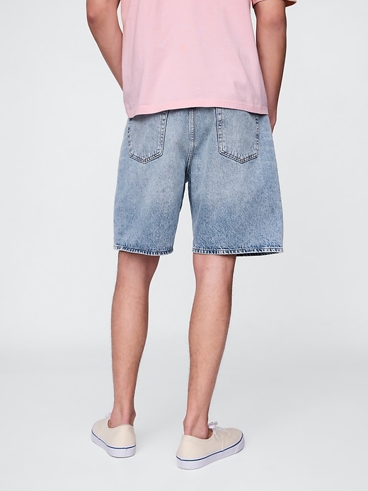 pantaloncini larghi in denim anni 90